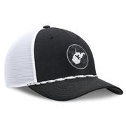 West Virginia Nike Built On Bravery Rise Structured Rope Trucker Cap